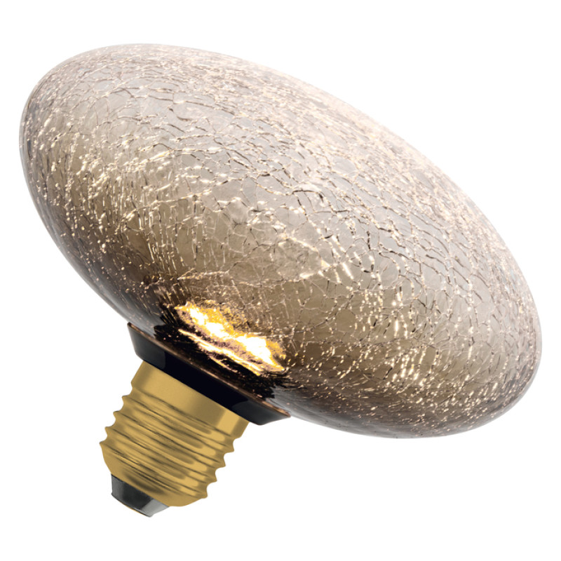 Лампа LED 3,5W 230V 300lm 2700K E27 150x116mm [4099854608711] Flat Décor Flattened Brown Osram