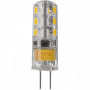 Лампа светодиодная 2W 220V 105lm 4000K G4 25x10mm капсула [4260484992482] LED-G4-0240(220) EUROLAMP