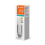 Лампа LED 9.5W 220V 1200lm 4000K G24d 125.5х38mm прямая [4058075821910] LEDVANCE DULUX LED D VT EM & AC MAINS V