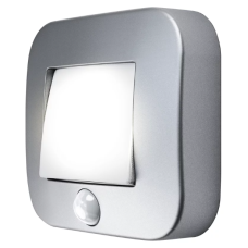 Ночник 0.3W 14lm 4000K 3x1.5AAА 84x22x73mm [4099854530852] Osram NIGHTLUX Hall с сенсором движения и света