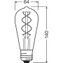 Лампа світлодіодна вінтажна 5W 220V 140lm 1800K E27 64x140mm [4058075269941] OSRAM Vintage 1906 ST64