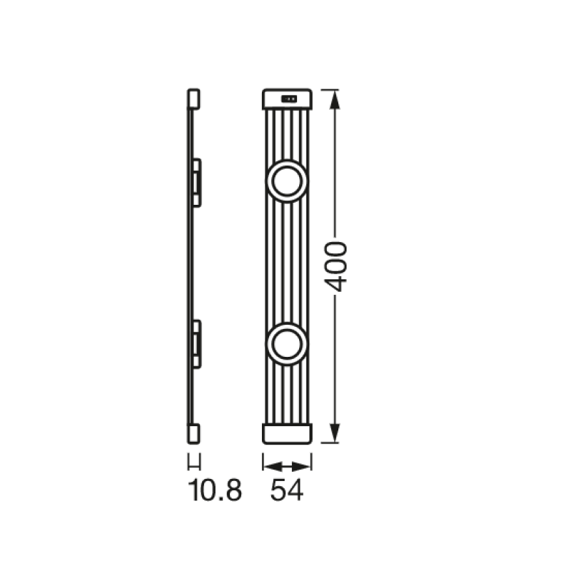 Светильник мебельный 7.00W 220V 400lm 4000K 445x59x71mm [4058075575653] Ledvance LINEAR LED MAGNET в розетку