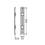 Светильник мебельный 7.00W 220V 400lm 4000K 445x59x71mm [4058075575653] Ledvance LINEAR LED MAGNET в розетку