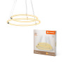 LED Светильник подвесной 21W 220V 2400lm 3000K 498x800mm DIM [4058075842083] Ledvance DECOR AURA 2XPEND