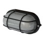Світильник 60W 230V E27 IP54 овальний 213х100х107mm чорний [l002011] E.NEXT e.light.1403.1.60.27.black
