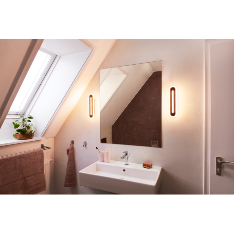 SMART светильник 13W 220V 1200lm 3000-6500K TW WIFI 300х50х70mm [4058075574335] Ledvance ORBIS WALL BATH DIM