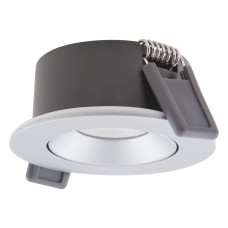 Светильник точечный 4W 220V 320lm 3000K ⌀81mm DIM IP20 серебро [4099854000102] Ledvance SP AIR ADJ P