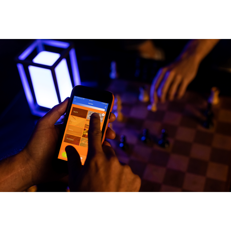 SMART светильник 5W 5V 310lm 3000K RGB 120х203х120mm [4058075564466] Ledvance POWERBANK TABLE FRAME