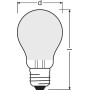 Лампа світлодіодна 7W 220V 806lm 2700K E2760х110mm груша [4058075817234] led classic A OSRAM