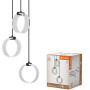 LED Светильник подвесной 20W 230V 2400lm 3000-6500K IP20 300x190x1210mm [4058075838642] Ledvance Décor Circle