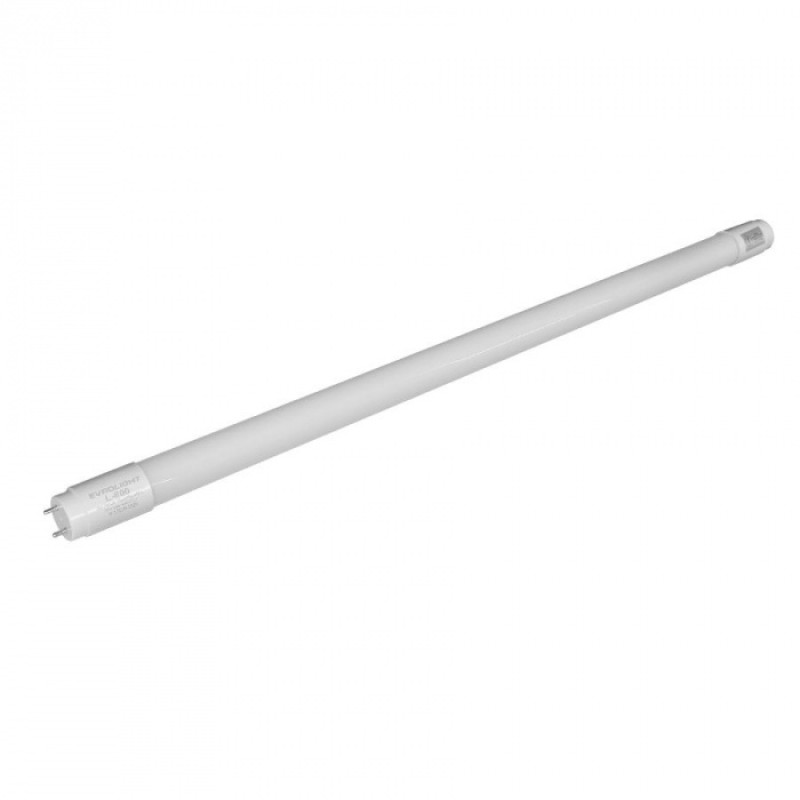 Лампа трубка LED 9W 600mm 220V 720lm 6400К G13 двустороннее подключение [000041031] Т8 Евросвет