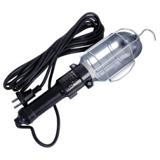 Светильник переносной 60W 220V E27 355x95mm провод 5м с выключателем черный [SP0212L] E.NEXT SP0212L