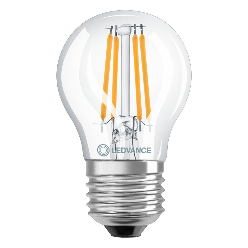 Лампа LED филаментная 4.2W 230V 470lm 2700K E27 45x75mm DIM шар [4099854077968] LEDVANCE LED CL P40