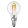 Лампа LED 3,4W 230V 470lm 2700K E14 45x84mm груша [4099854468759] Osram CL P40 Filament