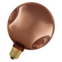 Лампа LED 3,5W 230V 300lm 2700K E27 150x190mm [4099854607615] Flat Décor Medium Rose Osram