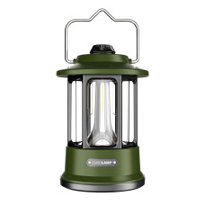 LED фонарь портативный 6W 220lm 3000-4000K 165x110mm [4262380660267] EUROLAMP CL-6W(green) на аккумуляторе