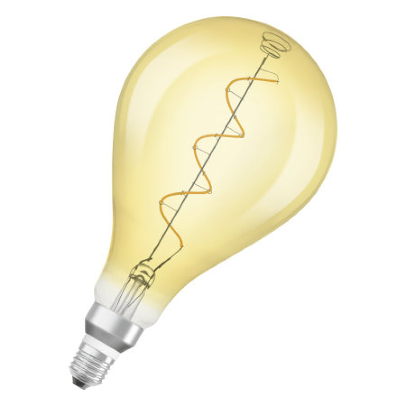 Лампа светодиодная винтажная 4W 220V 300lm 2000K E27 160x290mm [4058075091993] OSRAM FIL Vintage Spiral ST64