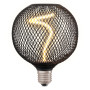 Лампа світлодіодна вінтажна 3.5W 220V 130lm 1800K E27 DIM 125x150mm філаментна [4058075840287] OSRAM LED DECO SPIRAL G125 BLACK