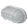 Світильник 60W 230V E27 IP54 овальний 213х100х107mm білий [l002012] E.NEXT e.light.1403.1.60.27.white