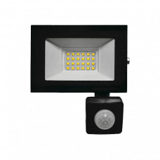 Прожектор LED с датчиком движения 20W 220V 1300lm 6500K IP65 122х97mm [4262380660106] LED-FL-20/65sensor EUROLAMP