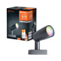 SMART світильник вуличний 4.5W 220V 240lm 3000K RGBW WIFI 145x295x90mm [4058075478398] Ledvance Garden Spot