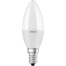 Лампа LED филаментная 5.7W 220V 470lm 2700K E14 37х100mm свеча [4052899326453] OSRAM led Value classic B