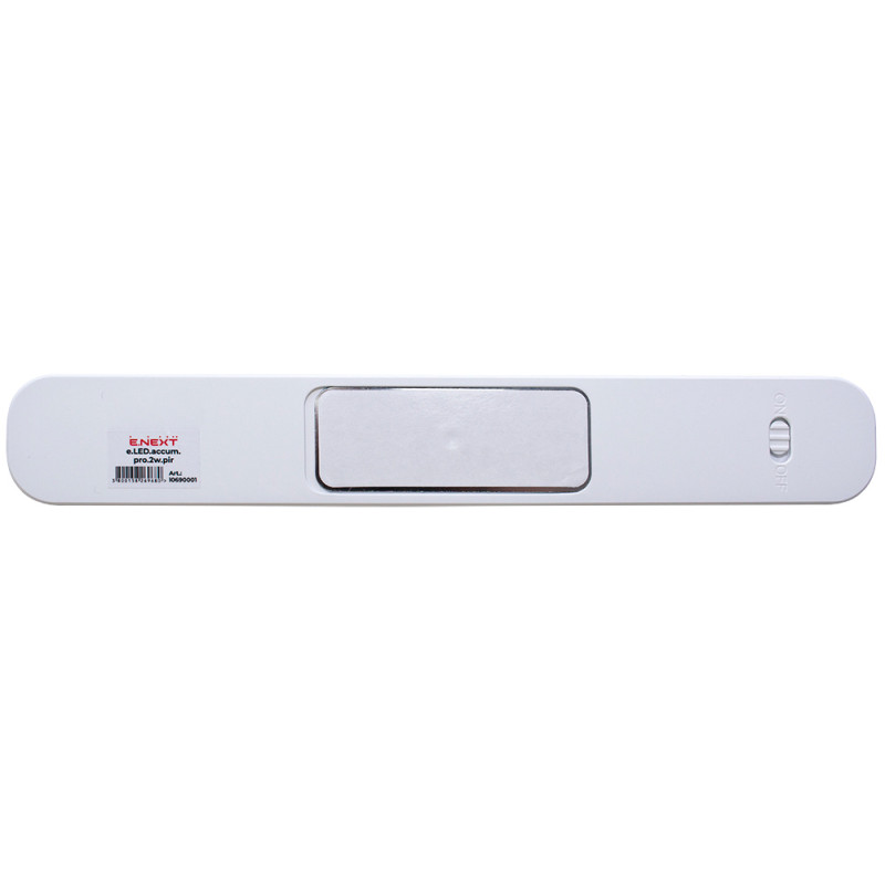 LED Светильник линейный 2W 230V 6000K 4/42 часа Li-ion датчик движения DIM 240x36x18mm IP20 [l0690001] E.NEXT e.LED.accum.pro.2w.pir