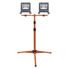 Прожектор LED 2x50W 230V 9000lm 4000K 1800x780x680mm IP65 со штативом [4099854572258] Osram Worklight Tripod