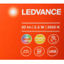 Ночник 2.50W 5V 20lm 3000K 1200mAh 200x115x141mm [4058075602113] Ledvance NIGHTLUX TOUCH на аккумуляторе