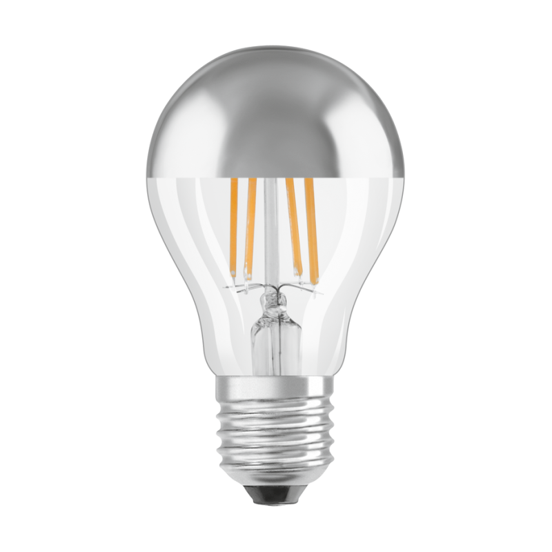 Лампа светодиодная винтажная 6.5W 220V 650lm 2700K E27 60x105mm филаментная [4099854062742] LPCLA50MIR S OSRAM
