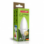 Лампа светодиодная 6W 220V 520lm 3000K Е14 37х102mm свеча [4260484996480] LED-CL-06143(P) EUROLAMP