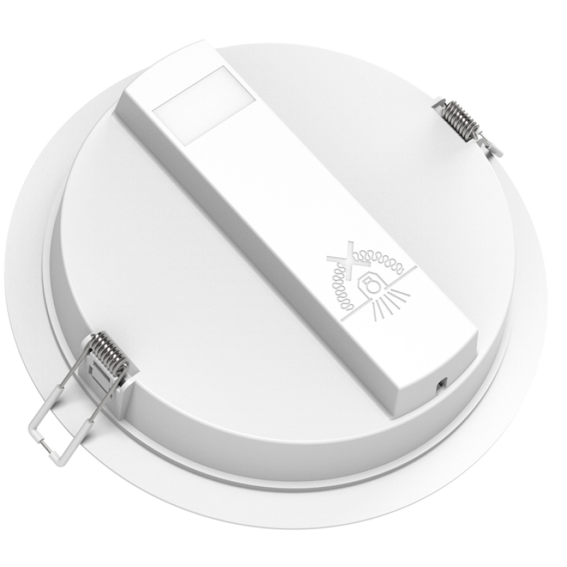 Вбудований LED світильник 18W 220V 1700lm 4000K ⌀190mm IP44 білий [4058075644274] Ledvance Ecoclass Downlight