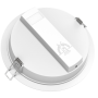Вбудований LED світильник 18W 220V 1700lm 4000K ⌀190mm IP44 білий [4058075644274] Ledvance Ecoclass Downlight