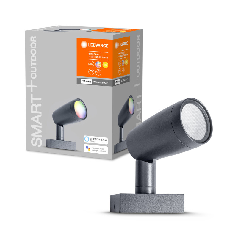SMART світильник вуличний 4.5W 220V 240lm 3000K RGBW WIFI 145x295x90mm [4058075478398] Ledvance Garden Spot