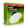 Вбудований LED світильник 5W 400lm 4000K ⌀100 IP20 Білий [4260484994882] LED-DLR-5/4(Е) EUROLAMP