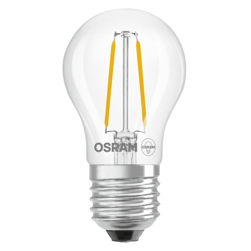 Лампа LED 1,8W 230V 250lm 2700K E27 45x84mm груша [4099854467509] Osram CL P25