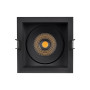 Светильник точечный 8W 220V 650lm 3000K 90x90x72mm IP20 черный [4058075114067] Ledvance SP SQUARE DK ADJ