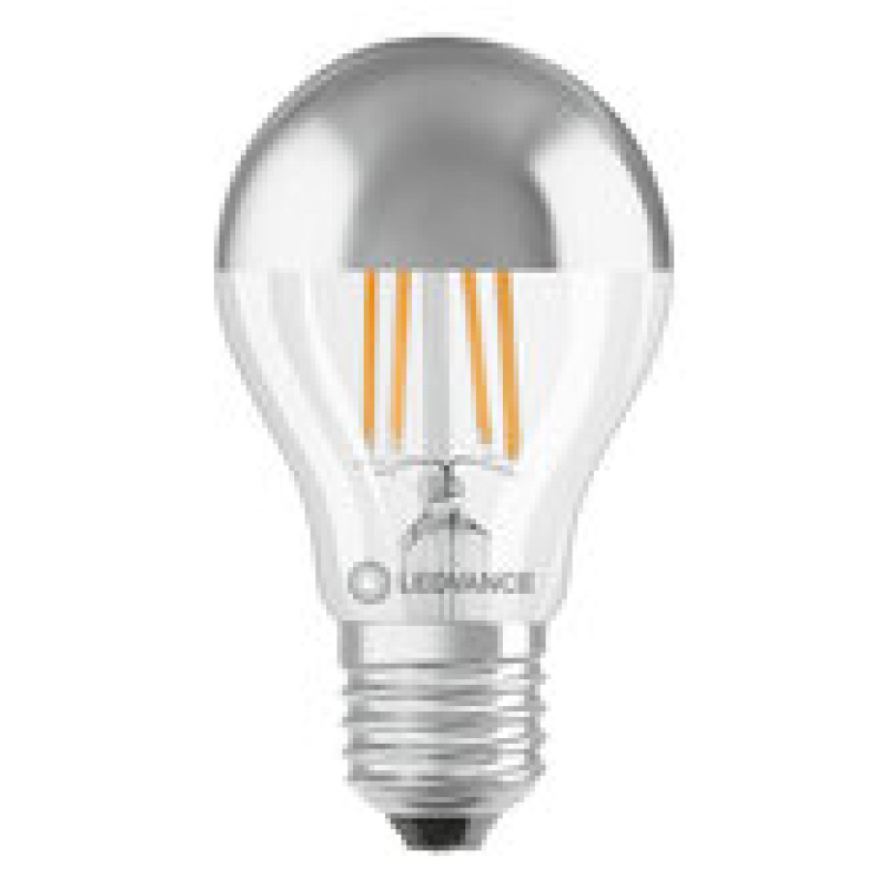 Лампа светодиодная винтажная 6.5W 220V 650lm 2700K E27 60x105mm филаментная [4099854062742] LPCLA50MIR S OSRAM
