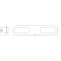 SMART світильник 15W 220V 1400lm 3000-6500K TW WIFI 295х58х60mm [4058075573659] Ledvance ORBIS WALL DUPLO DIM