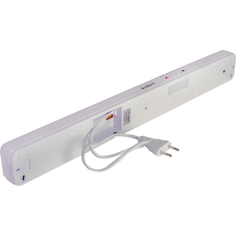 LED Светильник аварийный 5W 230V 150lm 6часов Li-ion 482x29x55mm IP20 [l0680003] E.NEXT e.emerg.stand.9890K.led.3/6h.IP20