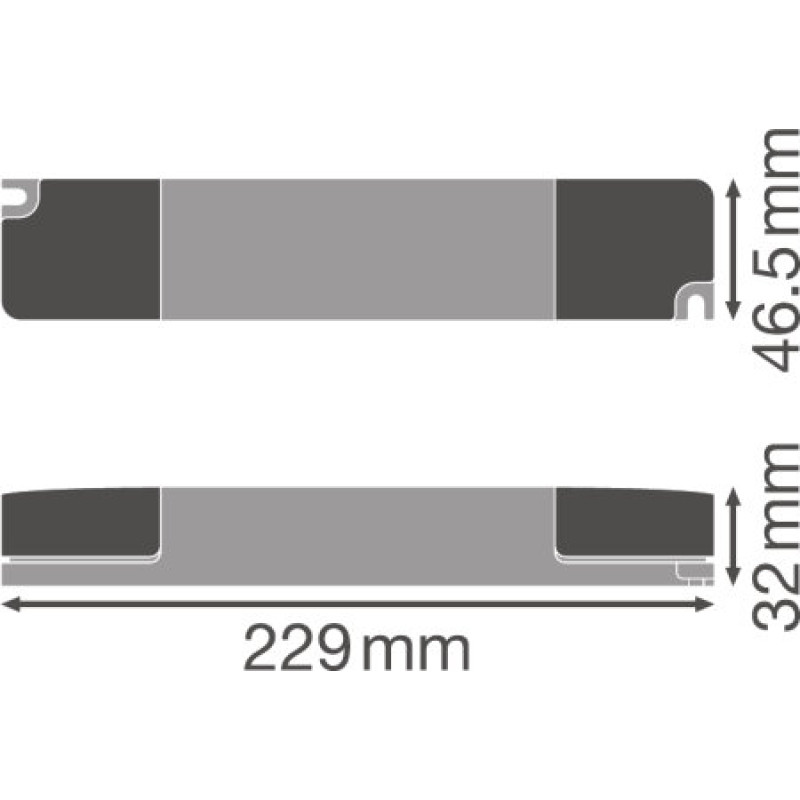 LED драйвер 10x1 45W 220-240V вихідна 24V 1880mA DIM IP20 [4058075421820] DR DALI-SUP Osram