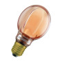 Лампа LED 4W 220V 220lm 1800K E27 DIM 80x120mm филаментная [4058075846067] Osram Vintage 1906 Globe Gold