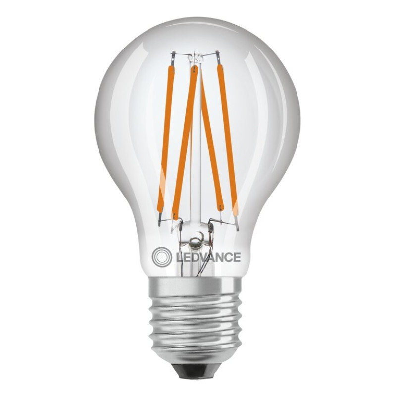 Лампа светодиодная 4.9W 220V 470lm 2700K E27 60х106mm груша [4099854048197] LED CL A40 DS LEDVANCE