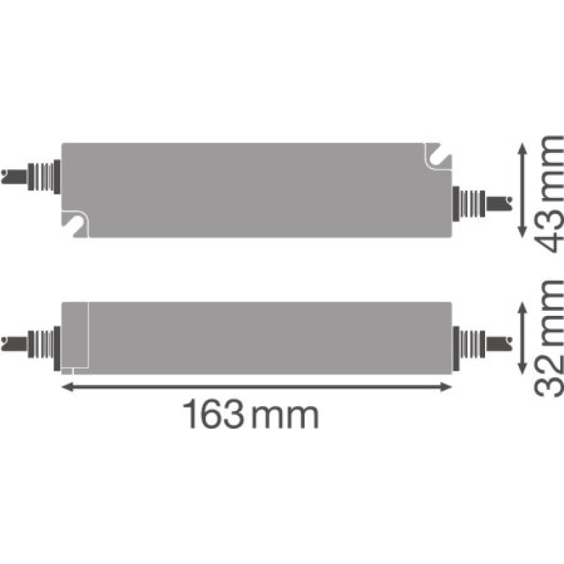 LED драйвер 10x1 60W 220-240V выходная 24V 2500mA IP66 [4058075239913] DR PC-PFM Osram