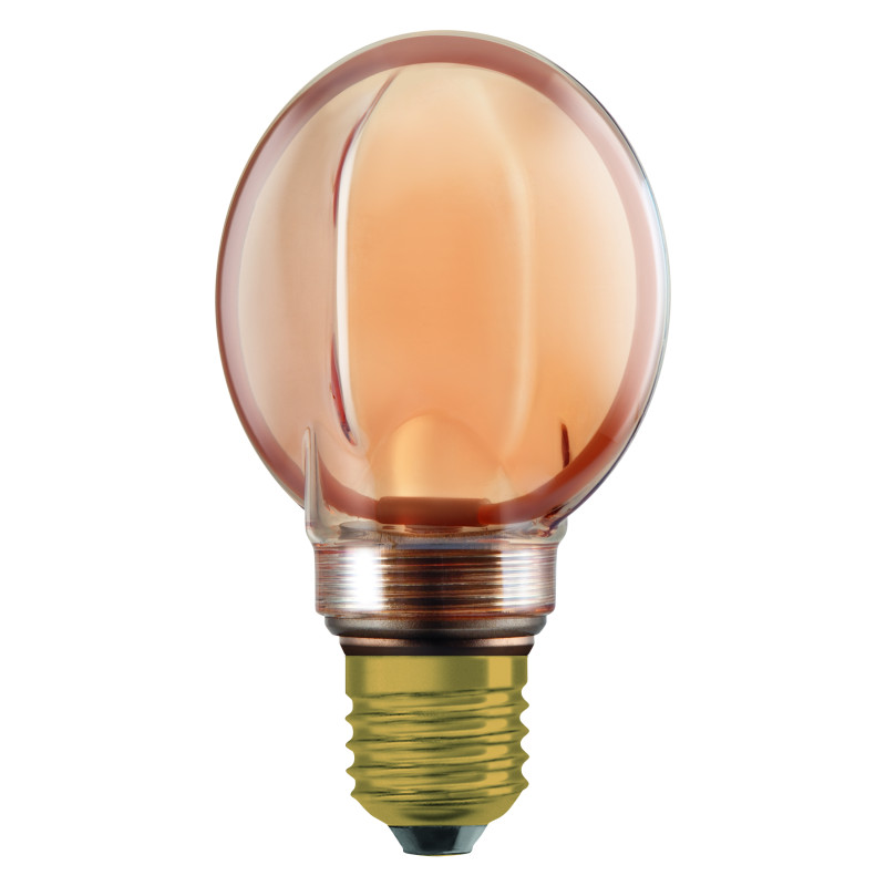 Лампа LED 4W 220V 220lm 1800K E27 DIM 80x120mm филаментная [4058075846067] Osram Vintage 1906 Globe Gold