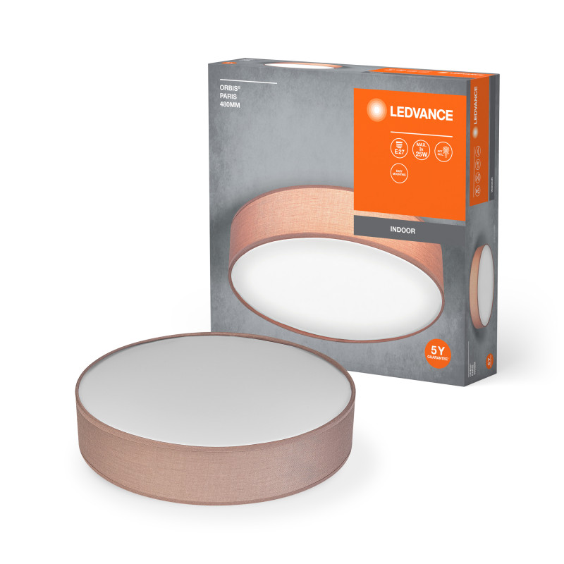 LED Світильник накладний 3хE27 220V 105х480mm [4058075829084] LEDVANCE ORBIS PARIS