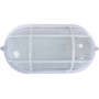 Світильник 60W 230V E27 IP54 овальний 213х100х107mm білий [l002012] E.NEXT e.light.1403.1.60.27.white