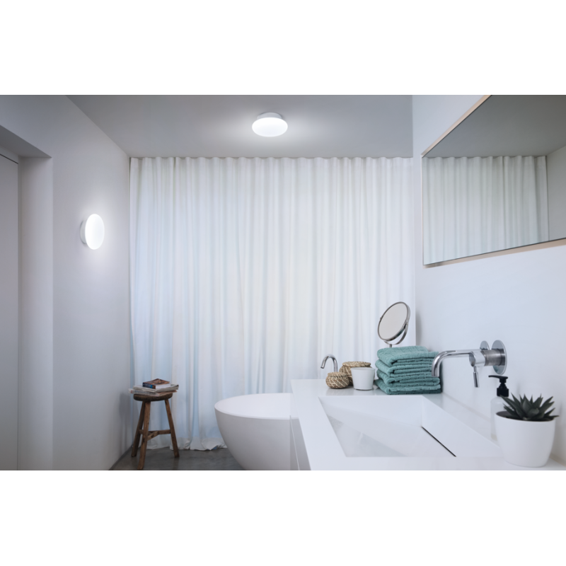 SMART светильник 12W 220V 1200lm 3000-6500K TW WIFI 200х94х200mm [4058075574410] Ledvance ORBIS WALL AQUA DIM