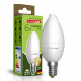 Лампа светодиодная 6W 220V 520lm 3000K Е14 37х102mm свеча [4260484996480] LED-CL-06143(P) EUROLAMP