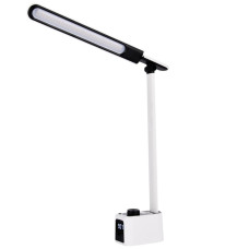 Настольная лампа с часами 8W 220V 600lm 3000-4000-6500K DIM 2USB [4099854363641] Osram Panan Clock LED